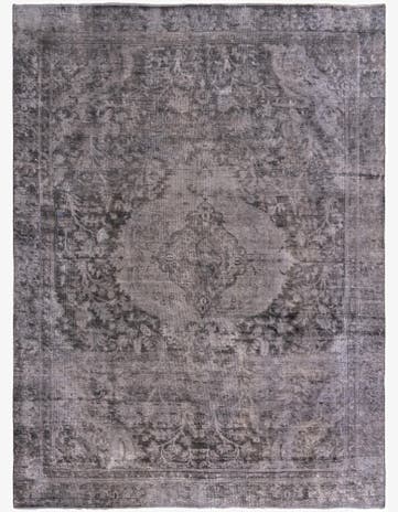 8' 9 x 12' 4 Hand Knotted Ultra Vintage Persian Wool Rug