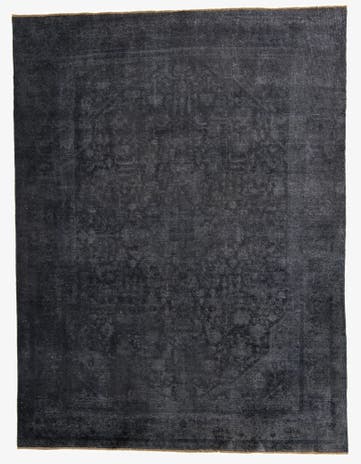 9' 3 x 12' 3 Hand Knotted Ultra Vintage Persian Wool Rug