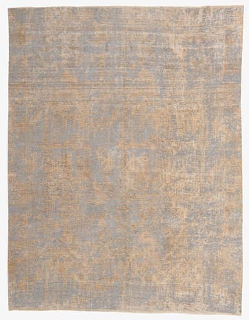 8' 9 x 11' 5 Hand Knotted Ultra Vintage Persian Wool Rug