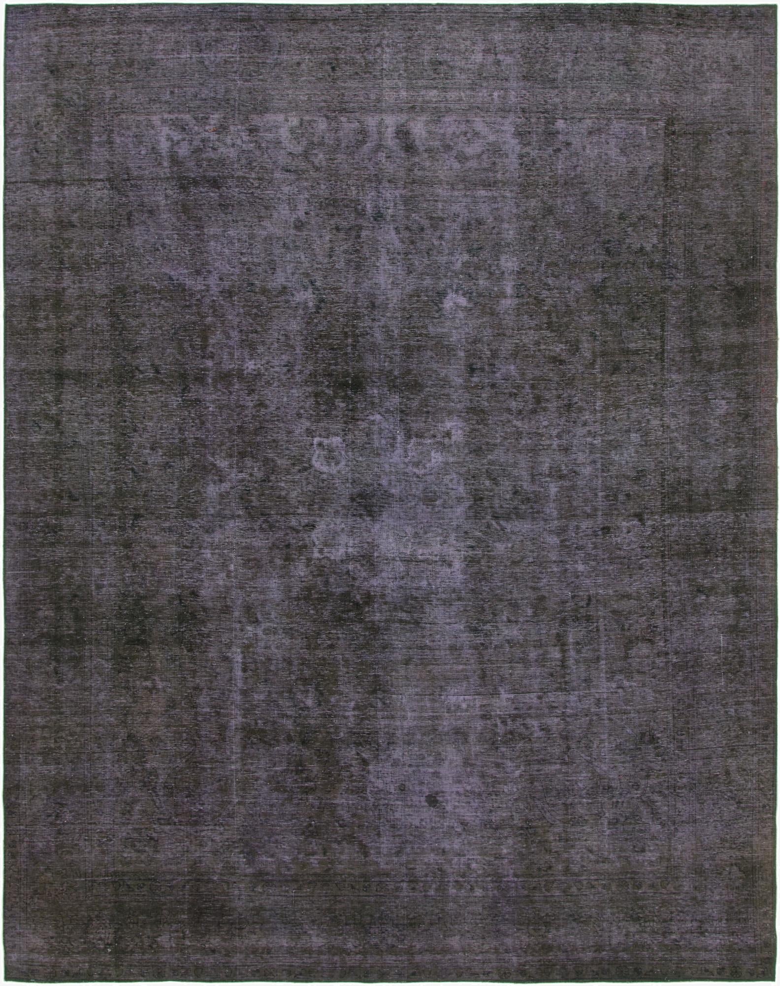 9' 9 x 12' 5  Hand Knotted Ultra Vintage Persian Wool Rug