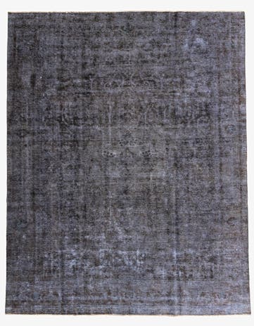 9' 10 x 12' 6 Hand Knotted Ultra Vintage Persian Wool Rug