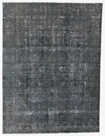 9' 3 x 12' 3 Hand Knotted Ultra Vintage Persian Wool Rug