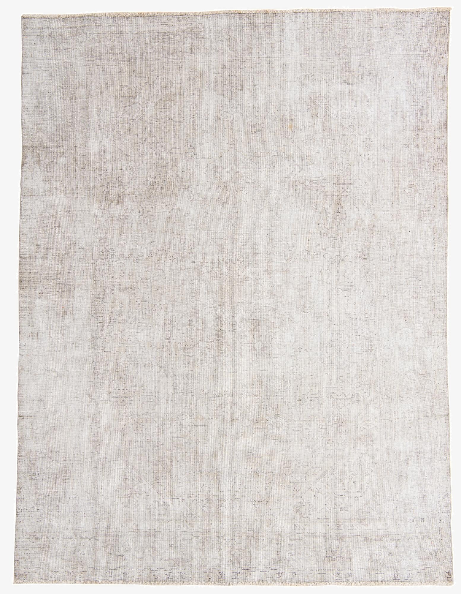 9' 5 x 11' 6  Hand Knotted Ultra Vintage Persian Wool Rug