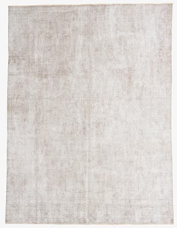 9' 5 x 11' 6 Hand Knotted Ultra Vintage Persian Wool Rug