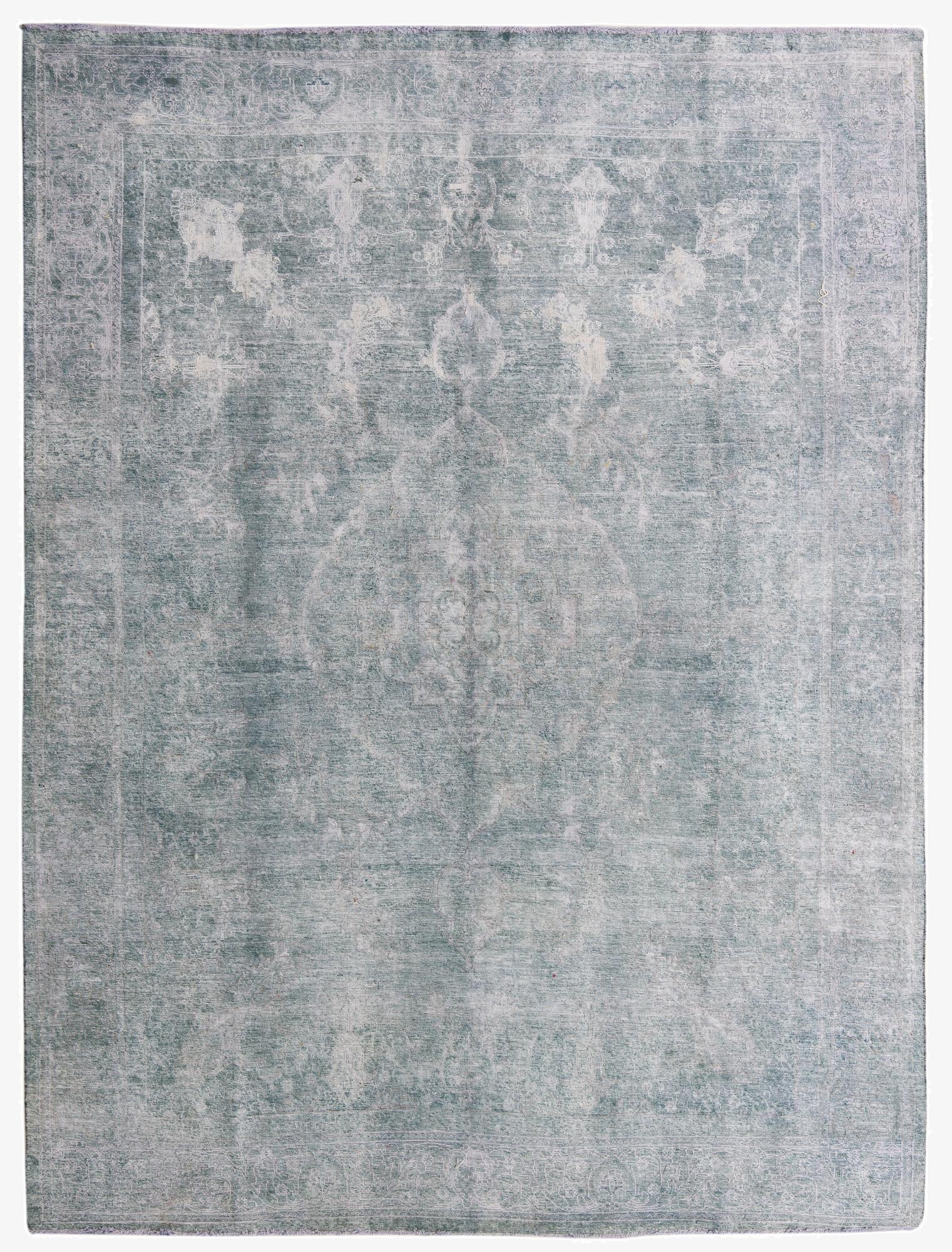 9' 4 x 12' 3  Hand Knotted Ultra Vintage Persian Wool Rug