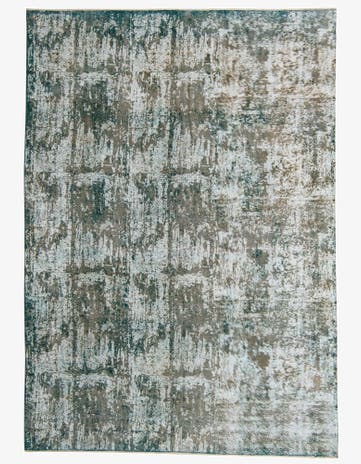 9' 3 x 13' 1 Hand Knotted Ultra Vintage Persian Wool Rug