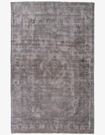 6' 9 x 10' 7 Hand Knotted Ultra Vintage Persian Wool Rug