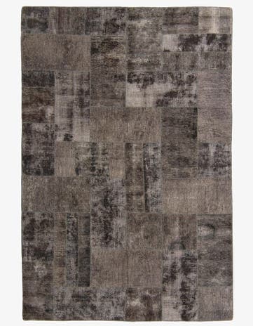 6' 10 x 10' Hand Knotted Ultra Vintage Persian Wool Rug