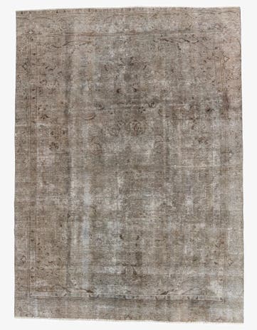 8' 6 x 11' 9 Hand Knotted Ultra Vintage Persian Wool Rug