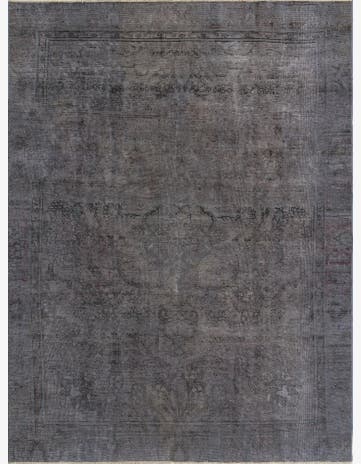 9' 1 x 12' 1 Hand Knotted Ultra Vintage Persian Wool Rug