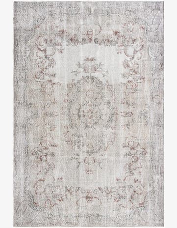 6' 4 x 9' 8 Ultra Vintage Wool Rug