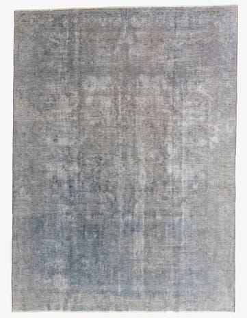 9' x 12' 3 Hand Knotted Ultra Vintage Persian Wool Rug