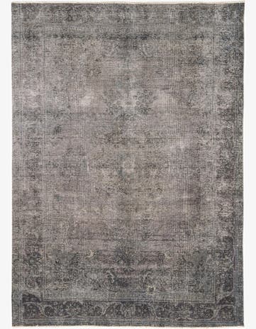 6' 8 x 9' 4 Hand Knotted Ultra Vintage Persian Wool Rug