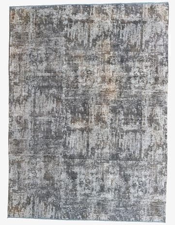 8' 10 x 12' Hand Knotted Ultra Vintage Persian Wool Rug