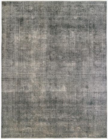 9' 5 x 12' 6 Hand Knotted Ultra Vintage Persian Wool Rug