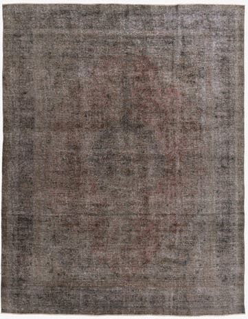 9' 6 x 12' 6 Hand Knotted Ultra Vintage Persian Wool Rug