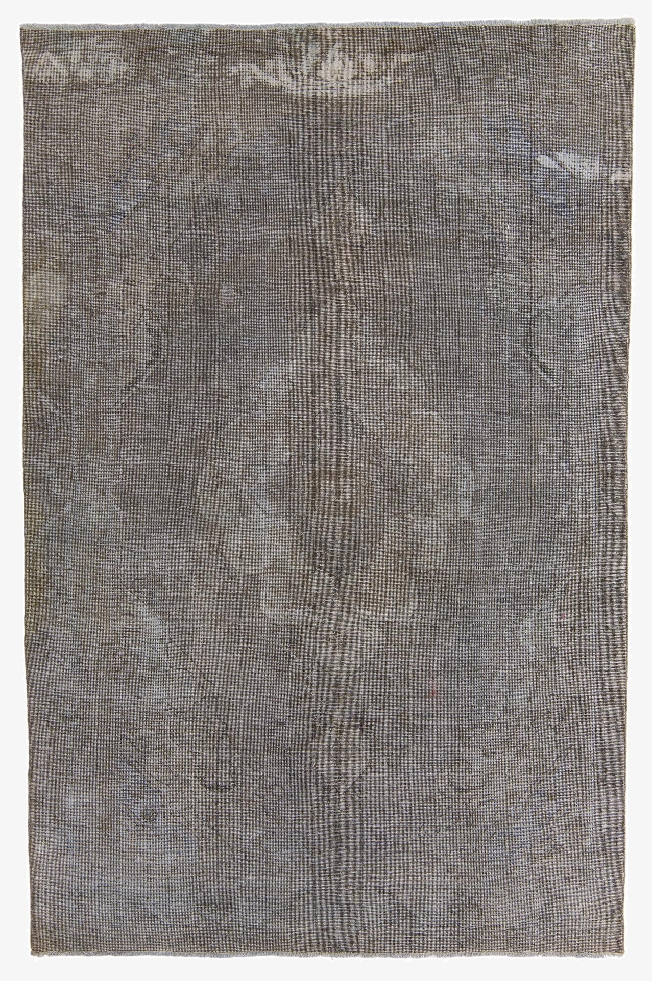 Primary image 6' 1 x 9' 4  Hand Knotted Ultra Vintage Persian Wool Rug