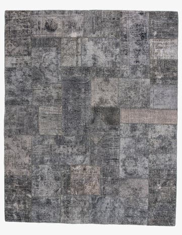 6' 9 x 8' 3 Hand Knotted Ultra Vintage Persian Wool Rug