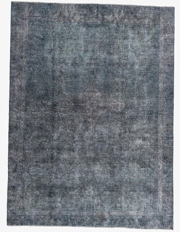 6' 10 x 9' 3 Hand Knotted Ultra Vintage Persian Wool Rug