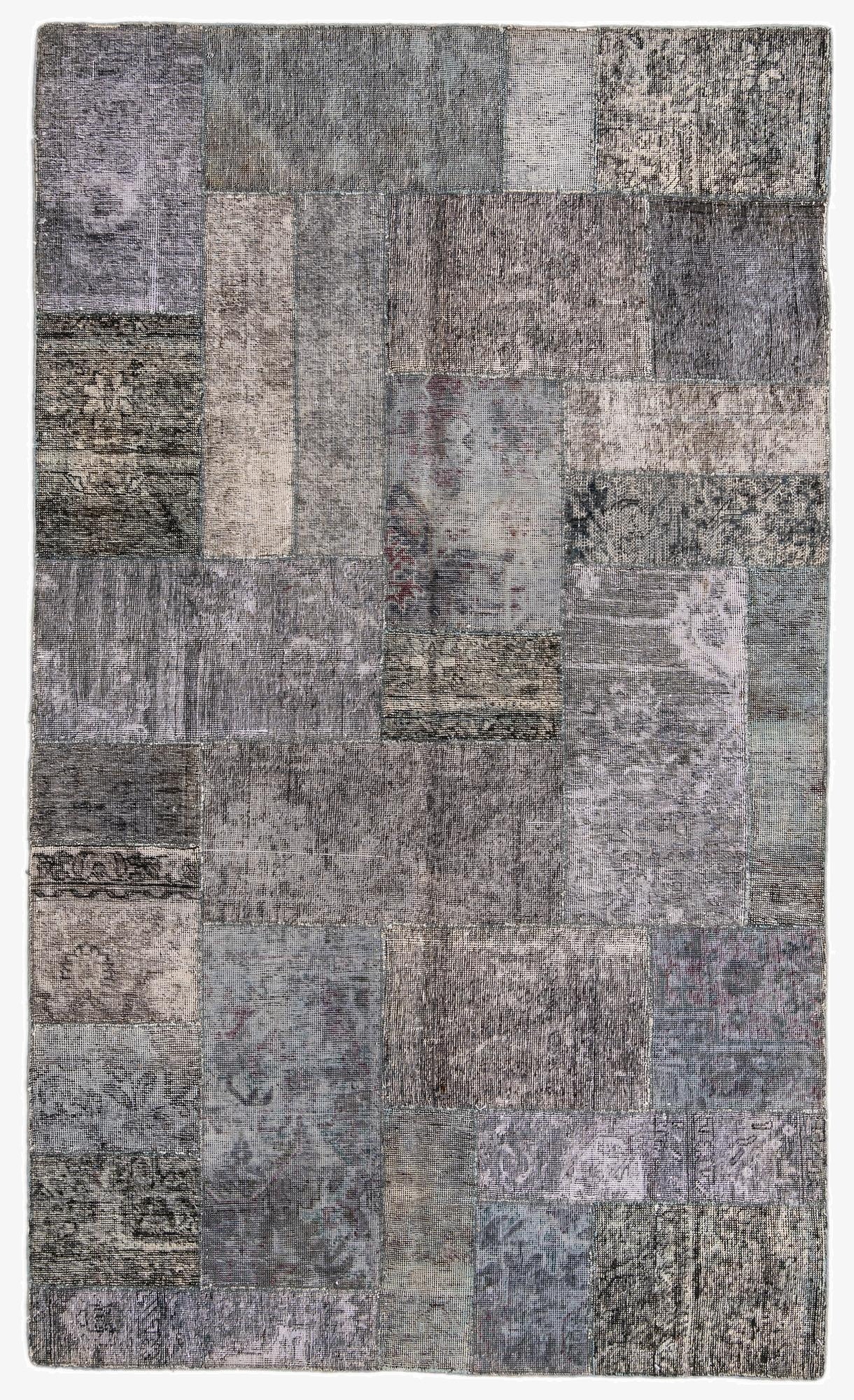 5' x 8' 5  Hand Knotted Ultra Vintage Persian Wool Rug