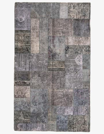 5' x 8' 5 Hand Knotted Ultra Vintage Persian Wool Rug