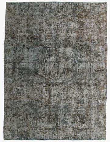 9' 3 x 12' 6 Hand Knotted Ultra Vintage Persian Wool Rug