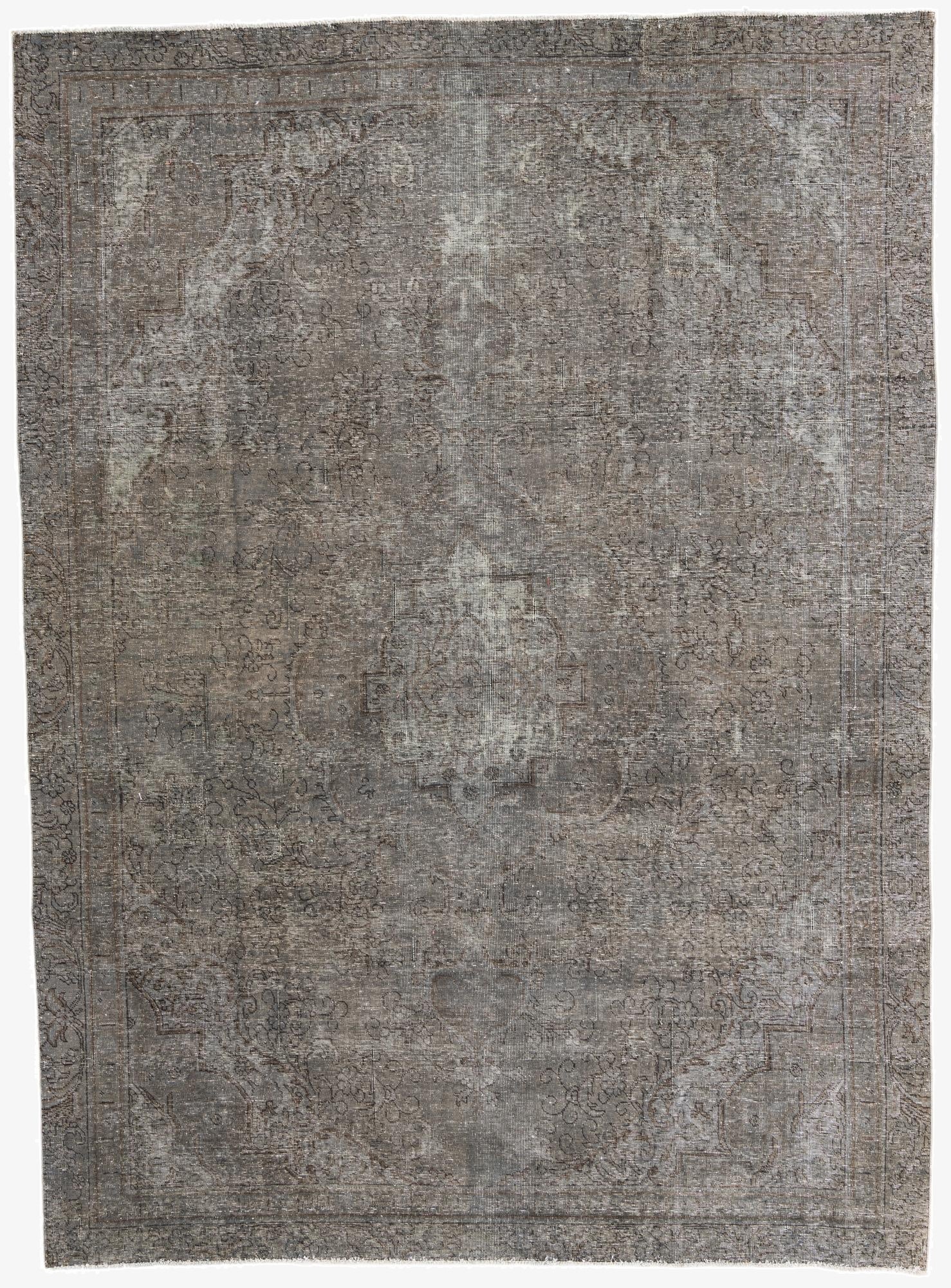 8' x 11'  Hand Knotted Ultra Vintage Persian Wool Rug