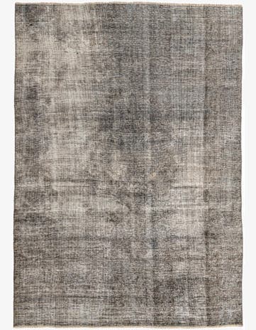 6' 3 x 9' 1 Hand Knotted Ultra Vintage Persian Wool Rug