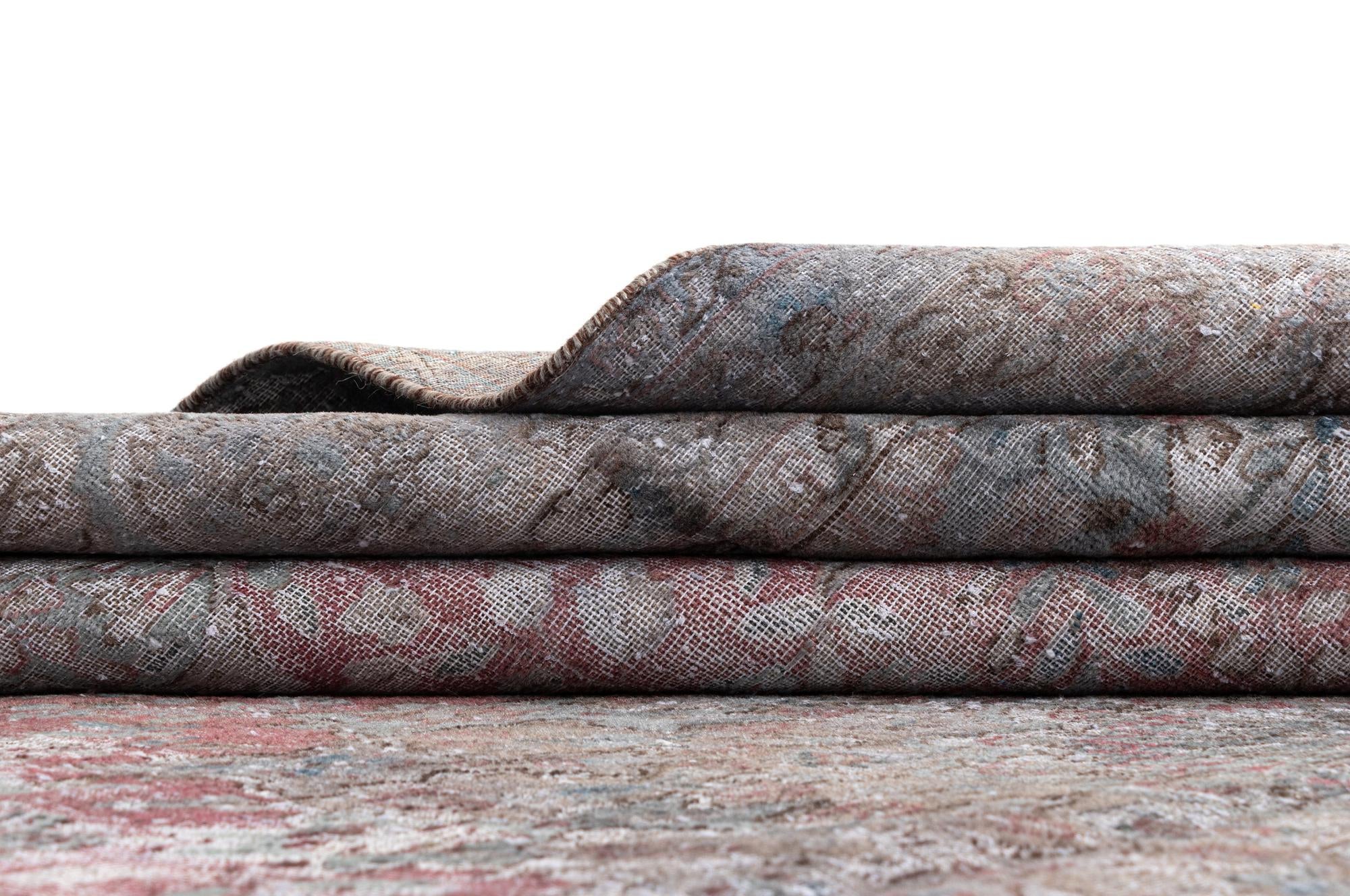 9' 4 x 12' 3 Vintage Royal Wool Rug