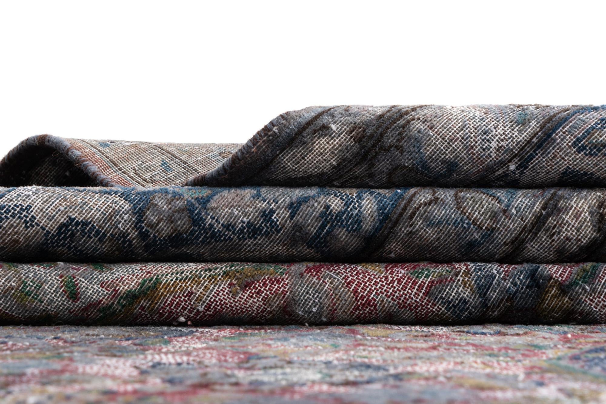 9' 10 x 12' 6 Vintage Royal Wool Rug