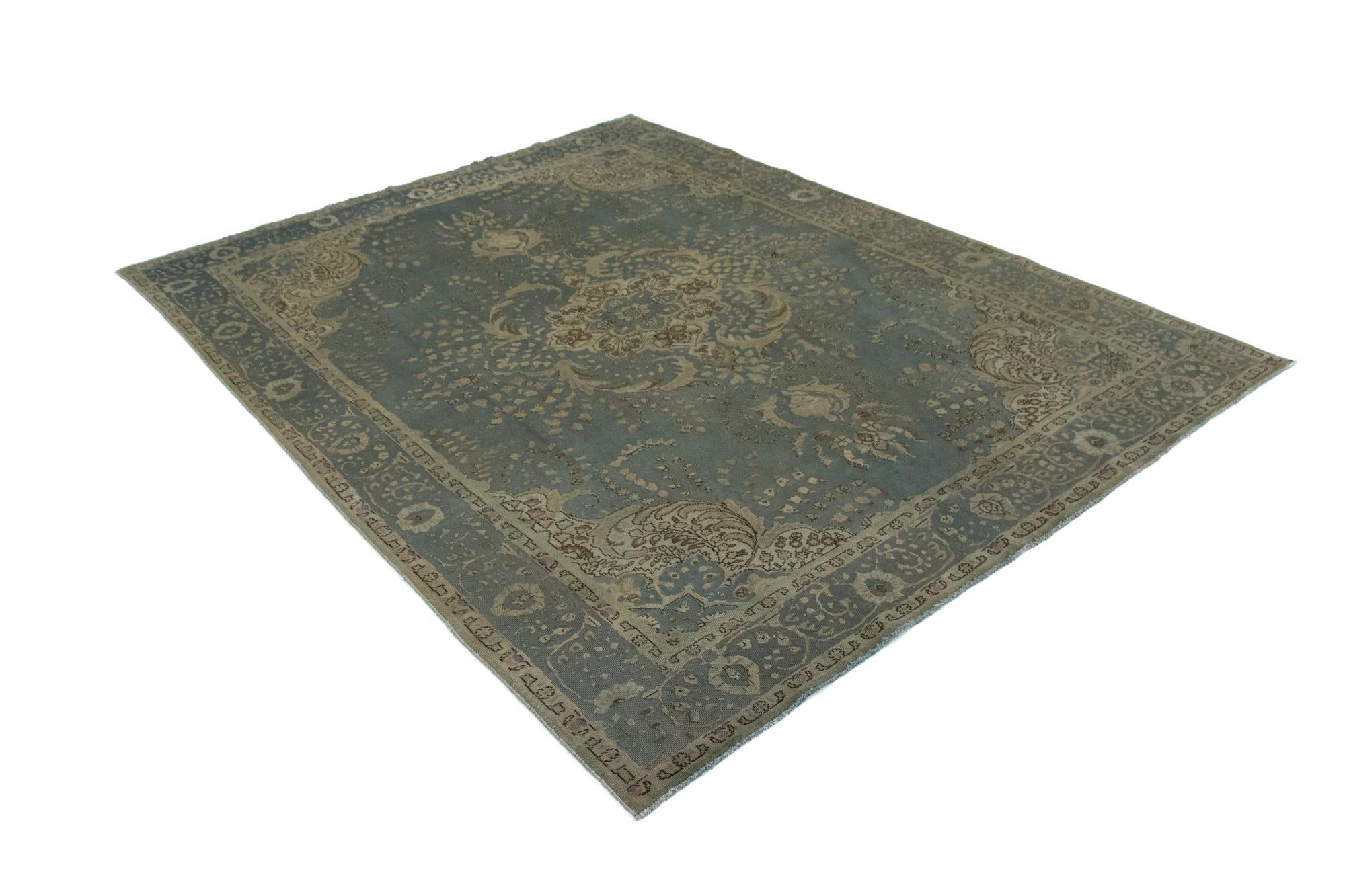 9' 8 x 12' 10 Hand Knotted Vintage Royal Persian Wool Rug