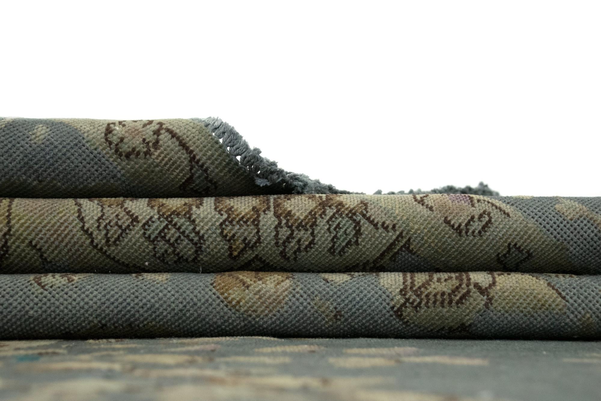 9' 8 x 12' 10 Hand Knotted Vintage Royal Persian Wool Rug