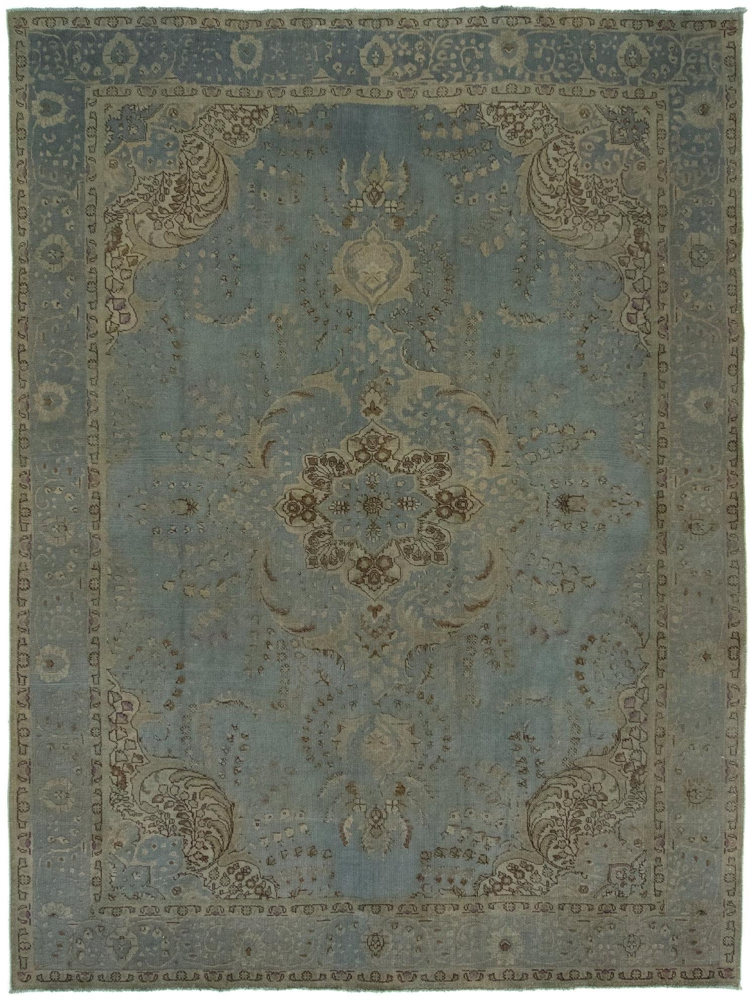 9' 8 x 12' 10 Hand Knotted Vintage Royal Persian Wool Rug