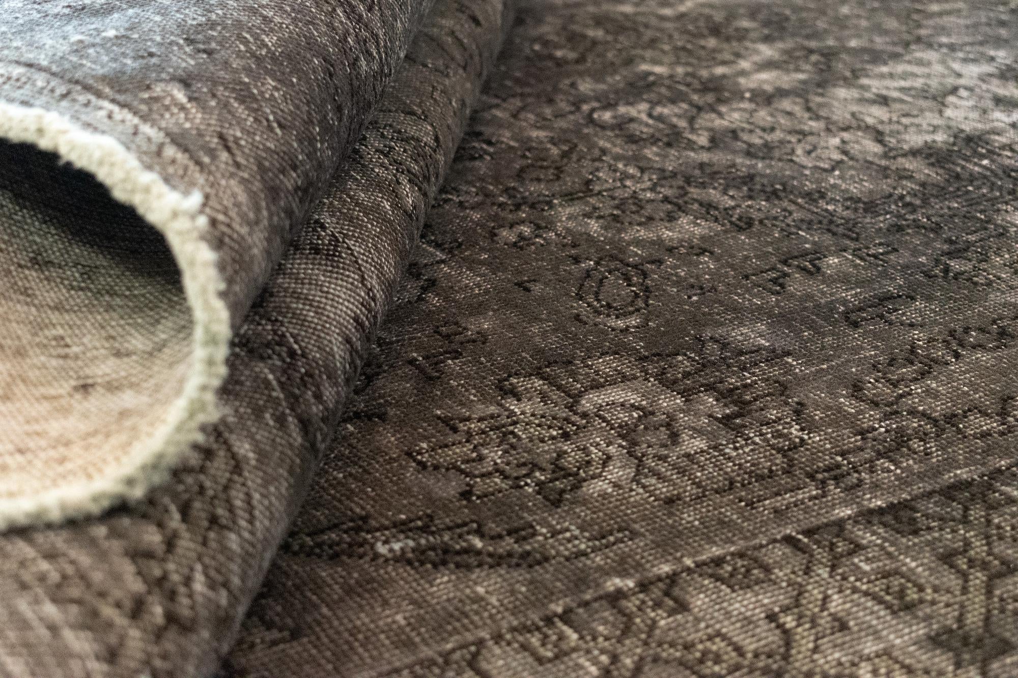 6' 4 x 9' 9 Vintage Royal Wool Rug