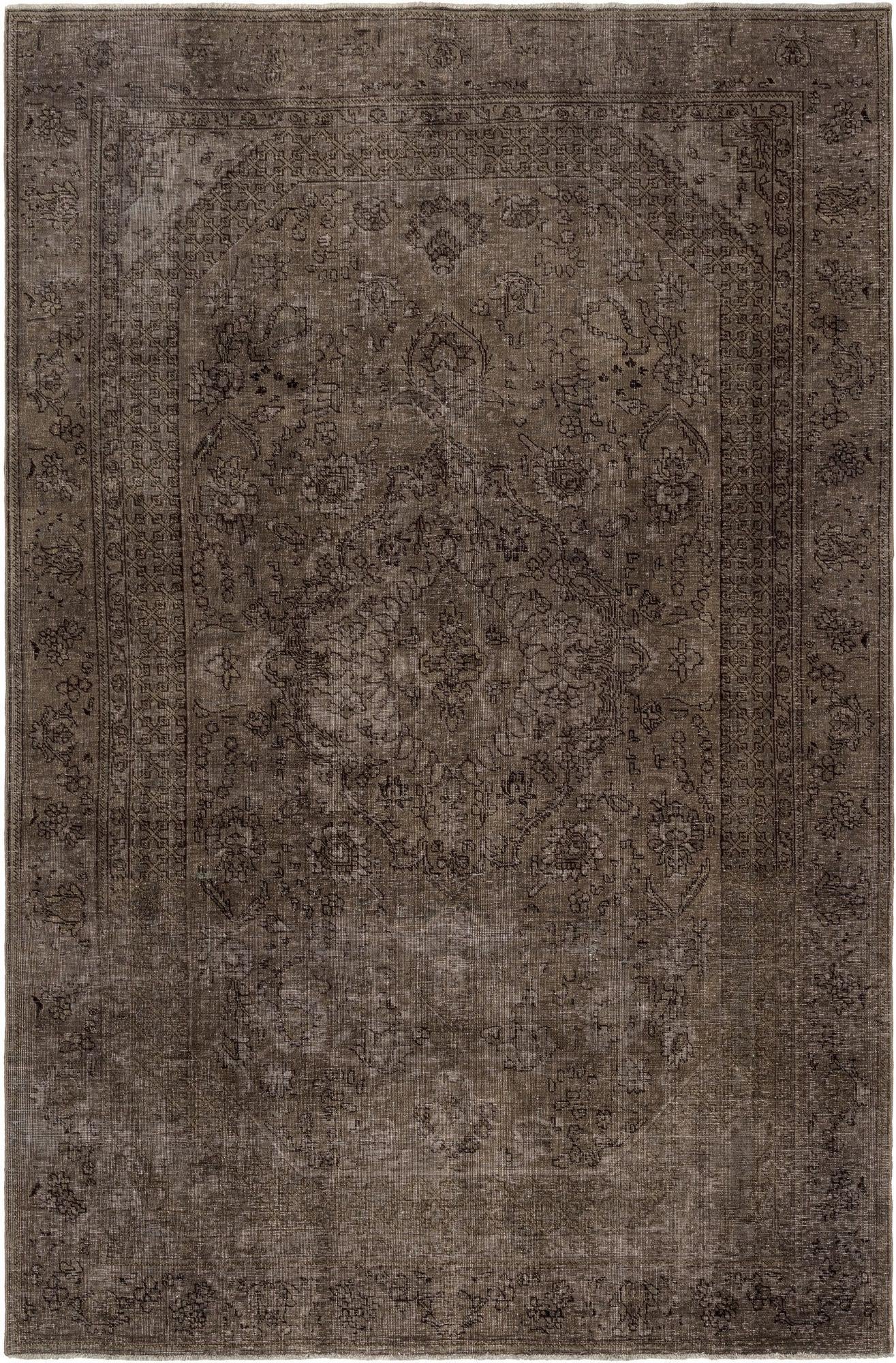 6' 4 x 9' 9 Vintage Royal Wool Rug