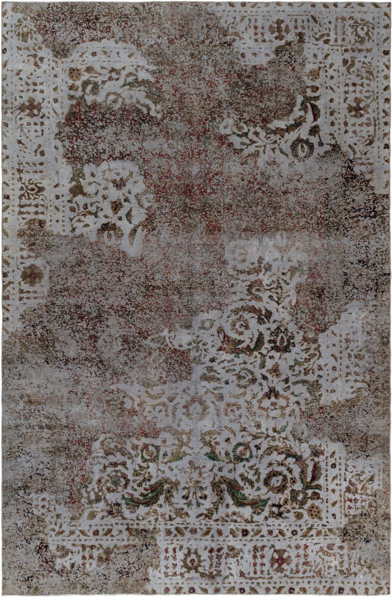 6' 3 x 9' 8 Vintage Royal Wool Rug