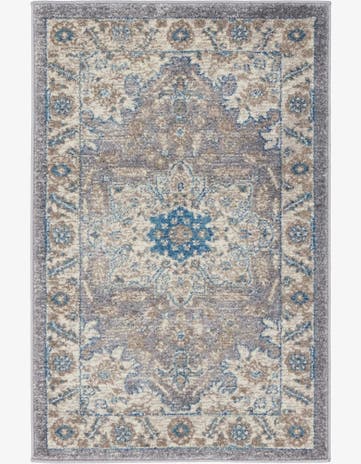 Gray Viola Rug