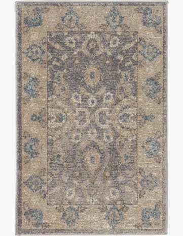 Gray Viola Rug