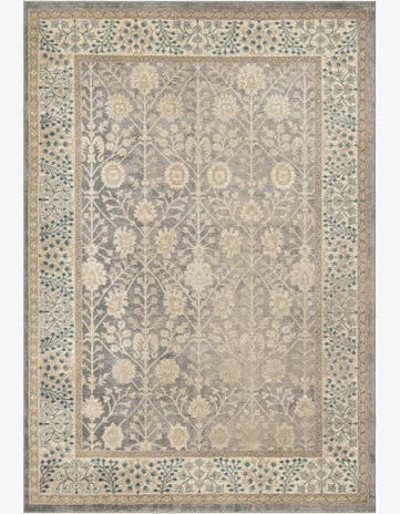 Gray Viola Rug