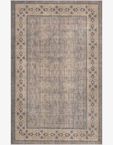 Gray Viola Rug