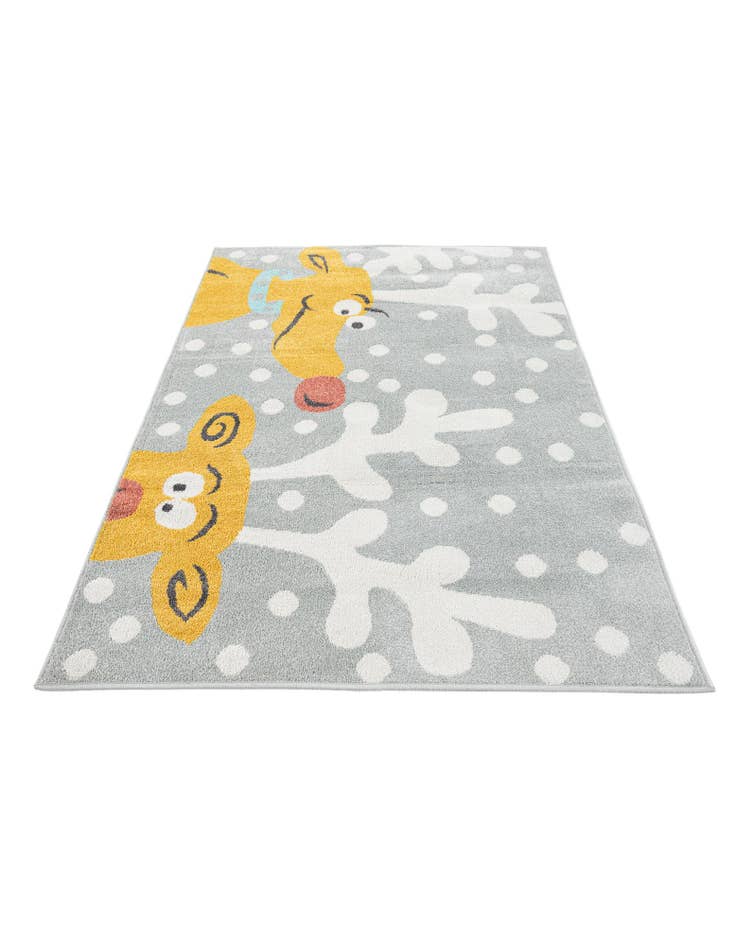Detail image of 4' x 5' 6 Whimsy Kids Rug