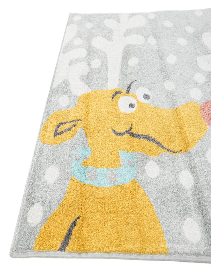 Detail image of 4' x 5' 6 Whimsy Kids Rug