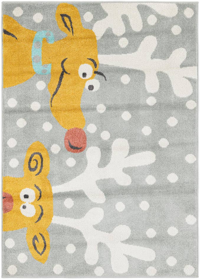 Detail image of 4' x 5' 6 Whimsy Kids Rug