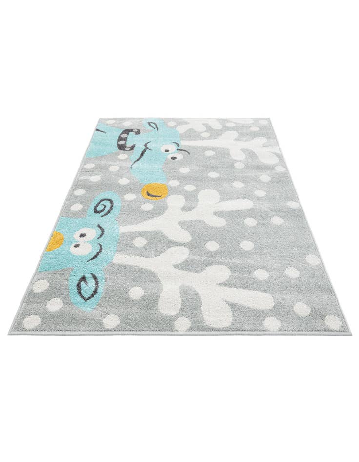 Detail image of 4' x 5' 6 Whimsy Kids Rug