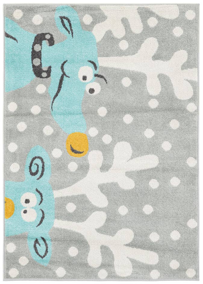 Detail image of 4' x 5' 6 Whimsy Kids Rug