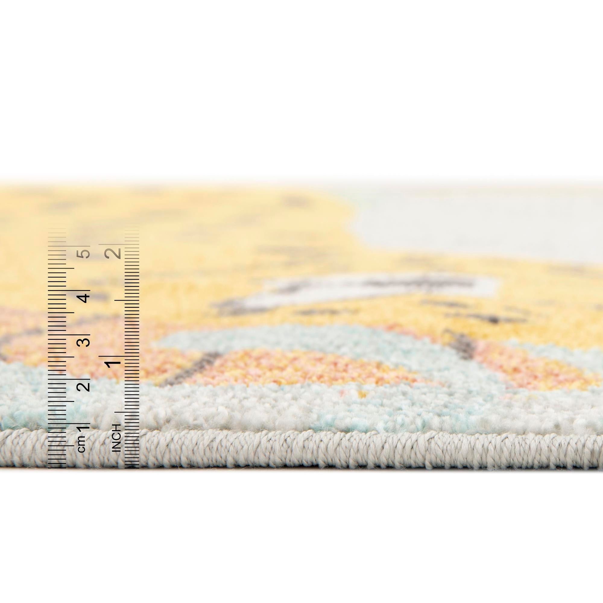 2' 2 x 3' Leopard Whimsy Kids Rug