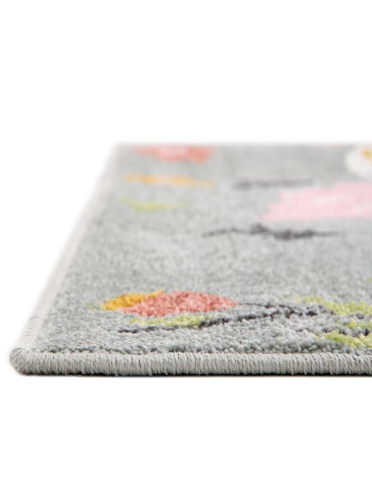 Detail image of 7' 10 x 10' Unicorns Whimsy Kids Rug
