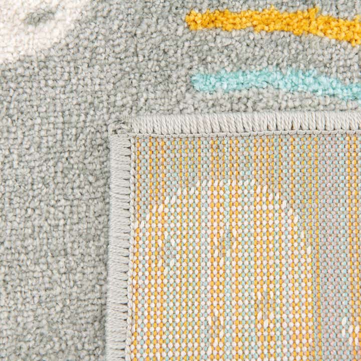 4' x 6' Clouds and Rainbows Whimsy Kids Rug