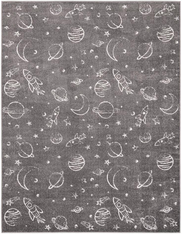 Detail image of 7' 10 x 10' Planets Whimsy Kids Rug