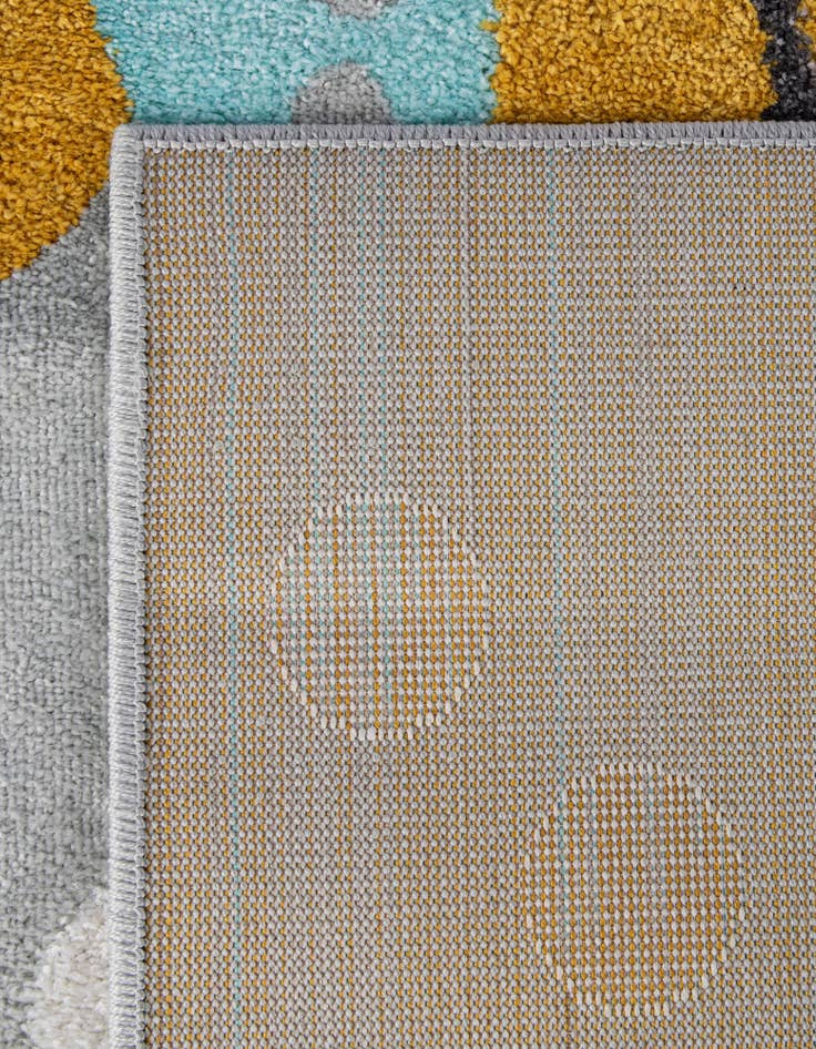 Detail image of 2' 2 x 3' 1 Reindeer Whimsy Kids Rug